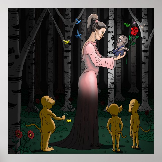 Poster Princesse et Gobelins (Devant)