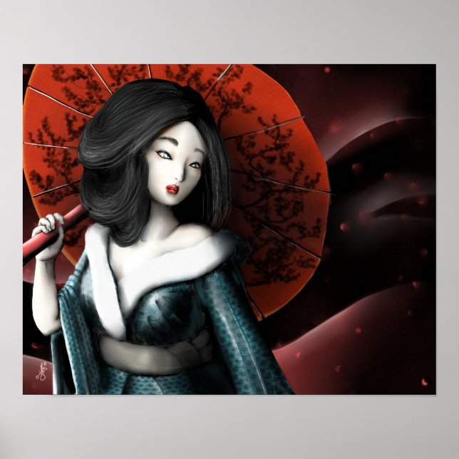 Poster Princesse japonaise - Taketori Monogatari (Devant)