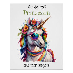 Poster Princesse Licorne 3