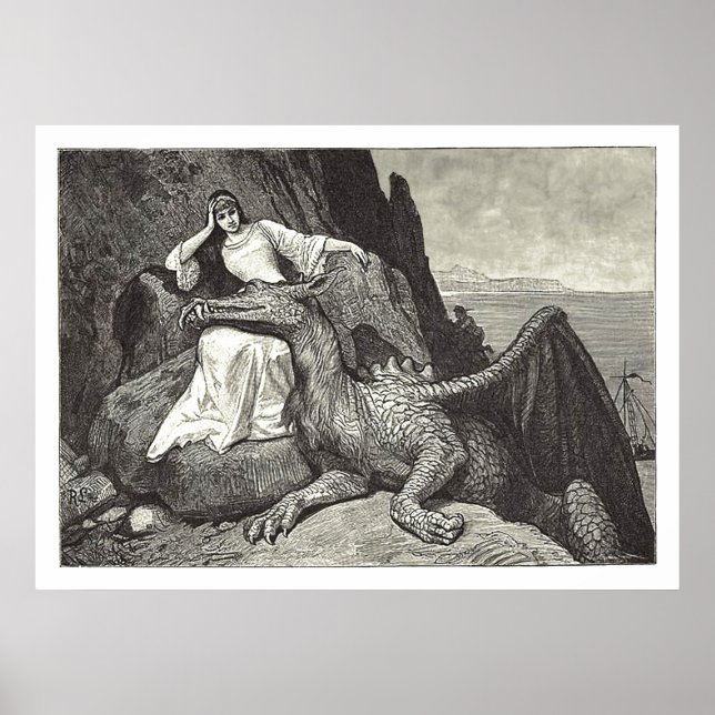 Poster Princesse & Pet Dragon (Devant)