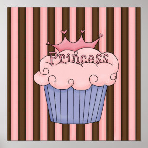 Poster Princesse rose