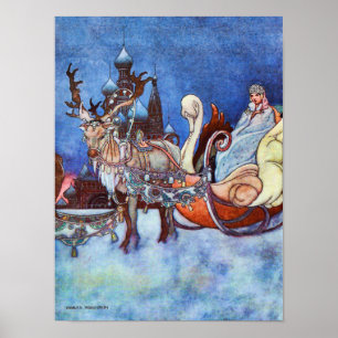 Poster Princesse russe par Charles Robinson