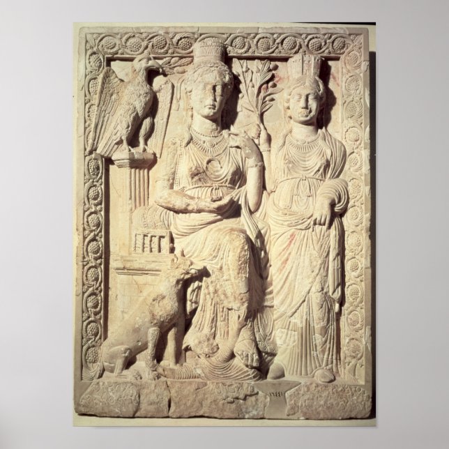 Poster Princesse Zenobia et une compagne (Devant)