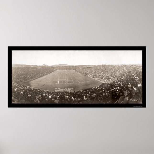 Poster Princeton Yale Photo du jeu 1905 (Devant)