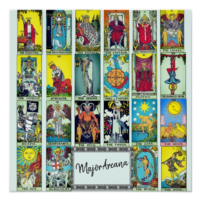 Poster principal Arcana Tarot (Devant)