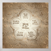 Principes de Reiki - Reiki préceptes Golden Sheer