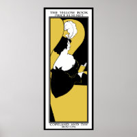 Poster Print: Aubrey Beardsley "The Yellow Book"
