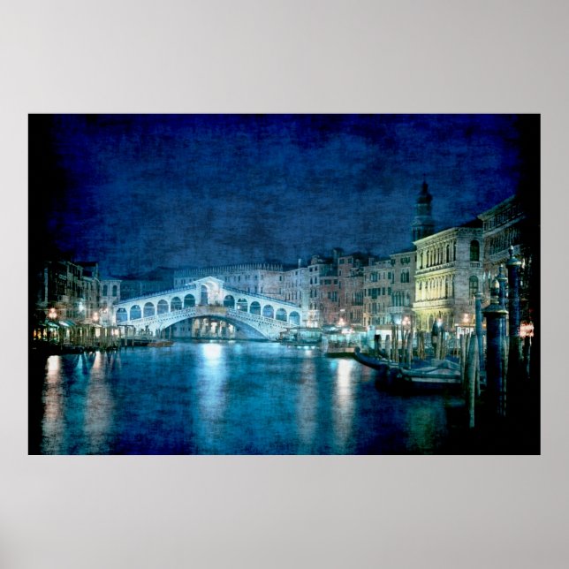 Poster Print in Venedig (Vorne)