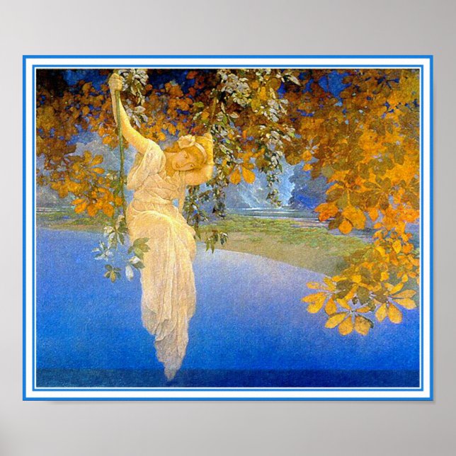 Poster/Print: Reveries - by Maxfield Parrish Poster (Vorne)