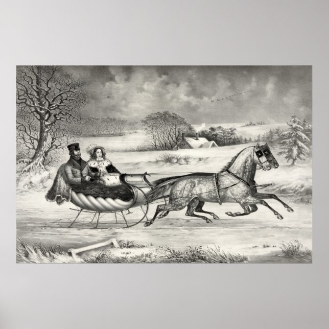 Poster/Print "Sleigh Ride" Poster (Vorne)