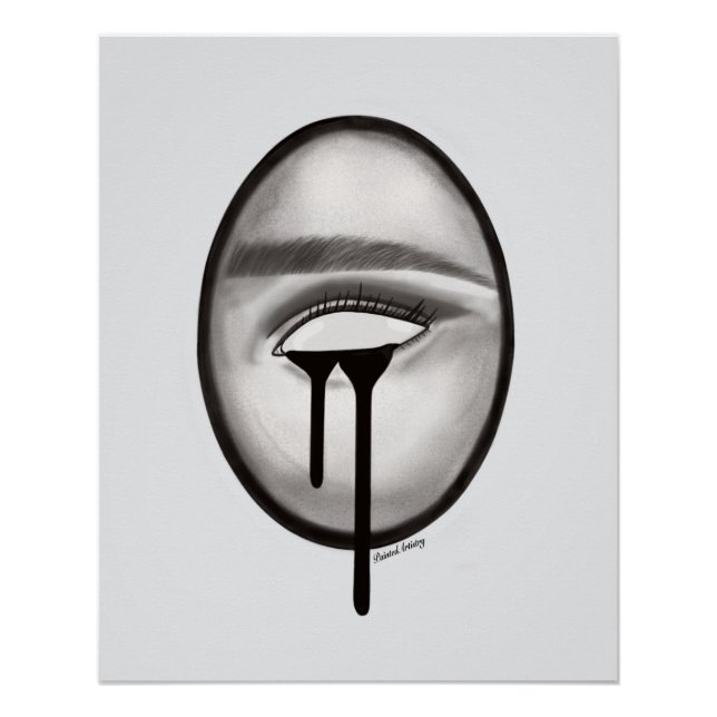 Poster Print - Soul Tränen (Vorderseite)