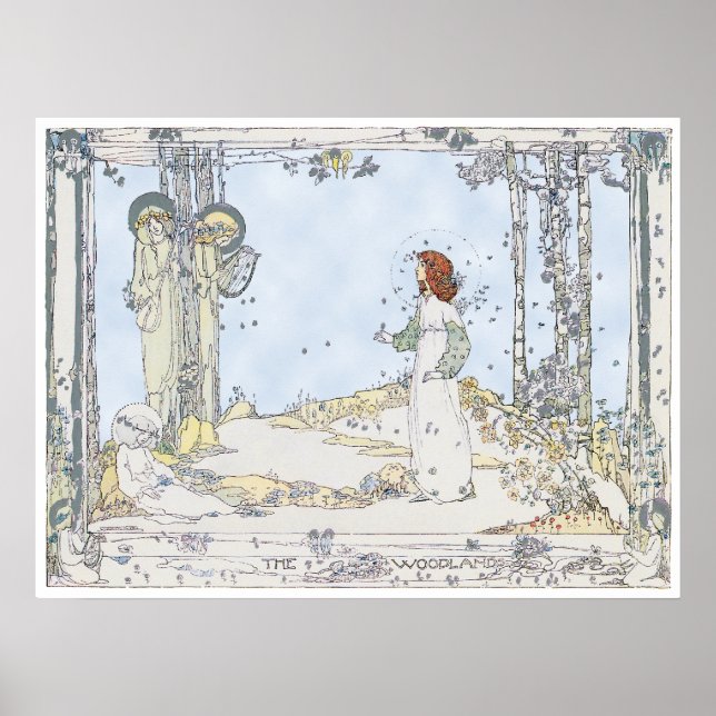 Poster Print: The Woodlands by Jesse King (Vorne)