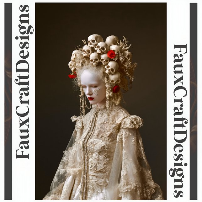 Poster Printable Avant-Garde Gothique Baroque Femme 120 (Créateur téléchargé)