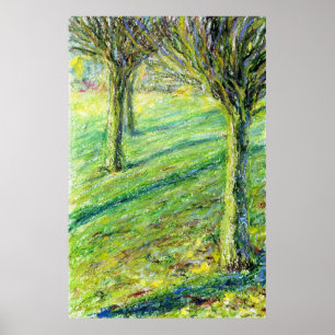 Poster Printemps dans le West Park, Long Eaton (imprimer)