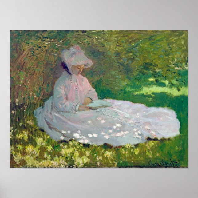Poster Printemps, Monet (Devant)