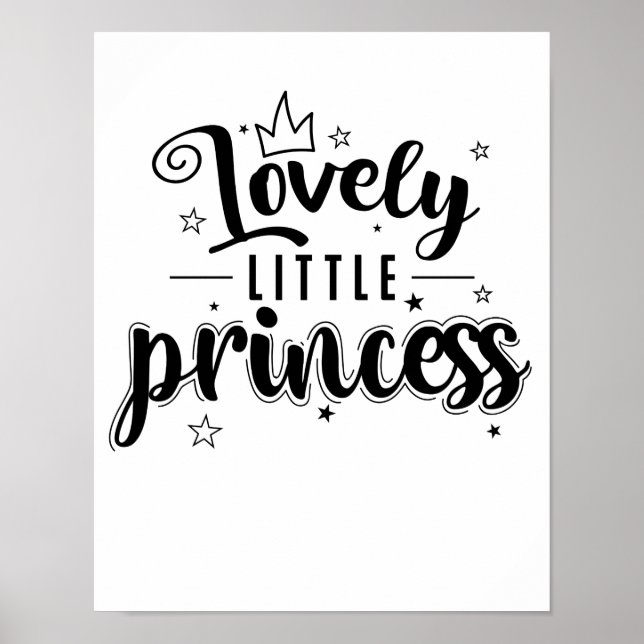 Poster Prinzessin Lovely Little Princesse (Devant)