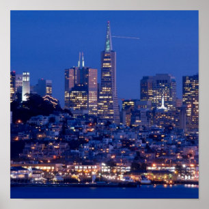 Poster Pris du toit de la prison sur Alcatraz