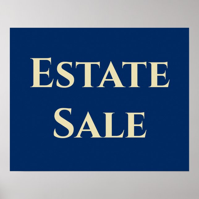 Poster Prise en charge des ventes immobilières (Devant)