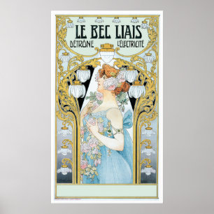 Poster Privat-Livemont Imprimer : Le bec Liais