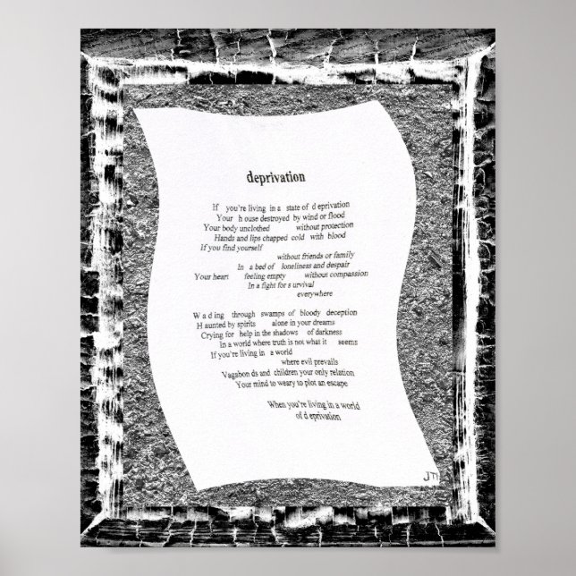 Poster Privation (Devant)