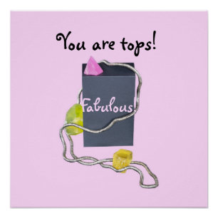Poster Prix Fabulous Tops Purple pour le MEILLEUR!
