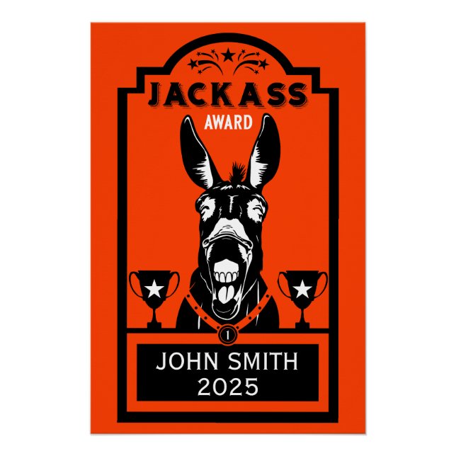 Poster Prix Jackass (Devant)