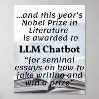 Prix Nobel de littérature LLM Chatbot