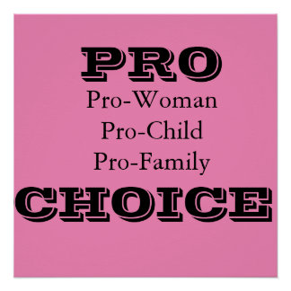 Poster Pro-Choice