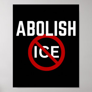 Poster Pro-immigré anti-glace anti-Trump