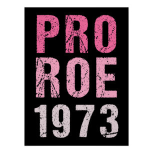 Poster Pro Roe 1973