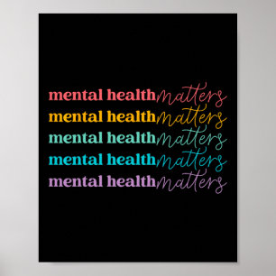 Poster Problèmes de santé Cadeaux Sensibilisation aux mal