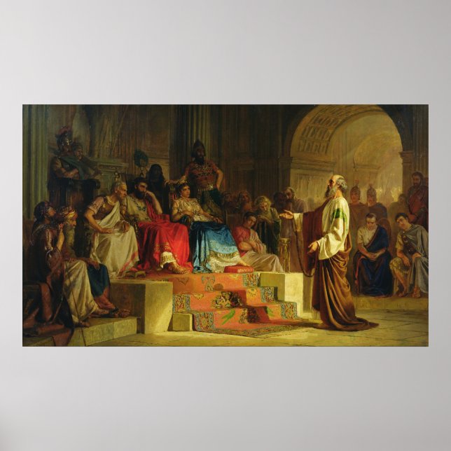 Poster Procès de l'Apôtre Paul (Devant)