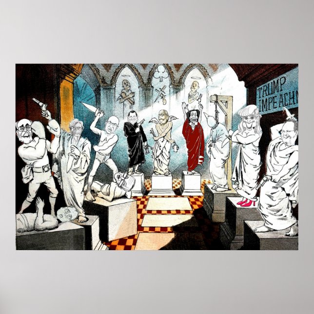 Poster Procès d'impeachment de Trump (Devant)