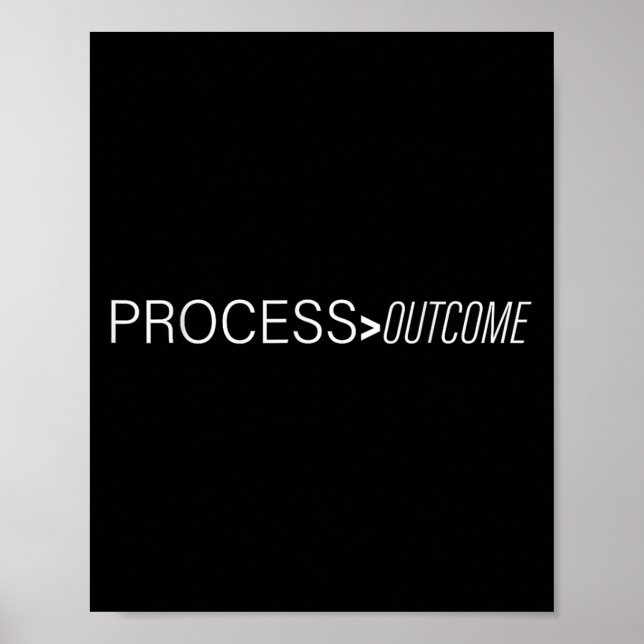 Poster Process Greater Than Outcome Growth Mindset Motiva (Devant)