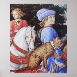 Poster Procession de Magus Melchior, Cheval, Chat sauvage