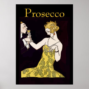 Poster Procuco, couple vintage
