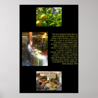 Poster Produit national brut