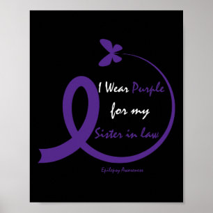 Poster Produits Cadeaux Portent Purple Soeur En Droit Epi