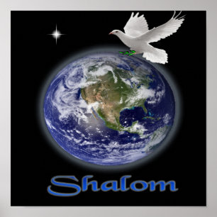 Poster Produits chrétiens Shalom