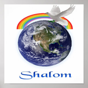 Poster Produits Peace on Earth Shalom