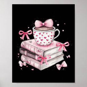 Poster Professeur de lecture Valentine's Day Tous Réservé