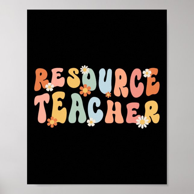 Poster Professeur de ressources Professeur de ressources  (Devant)