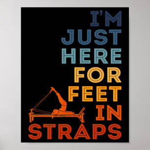 Poster Professeur de yoga fitness Pilates Exercice Salle