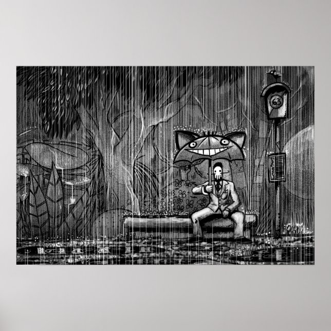 poster professeur horreur fan art  (Devant)