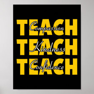 Poster Professeur Retour À L'École 100 Jours D'École Pour