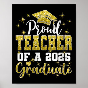 Poster Professeure Super Fière de l'Étudiante Diplômée de