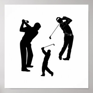 Poster Professionnel de golf
