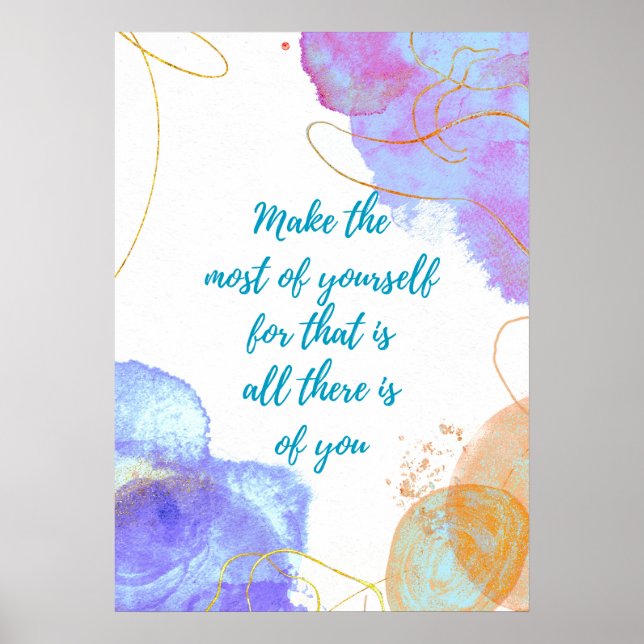 Poster Profitez Au Mieux De Vous (Devant)