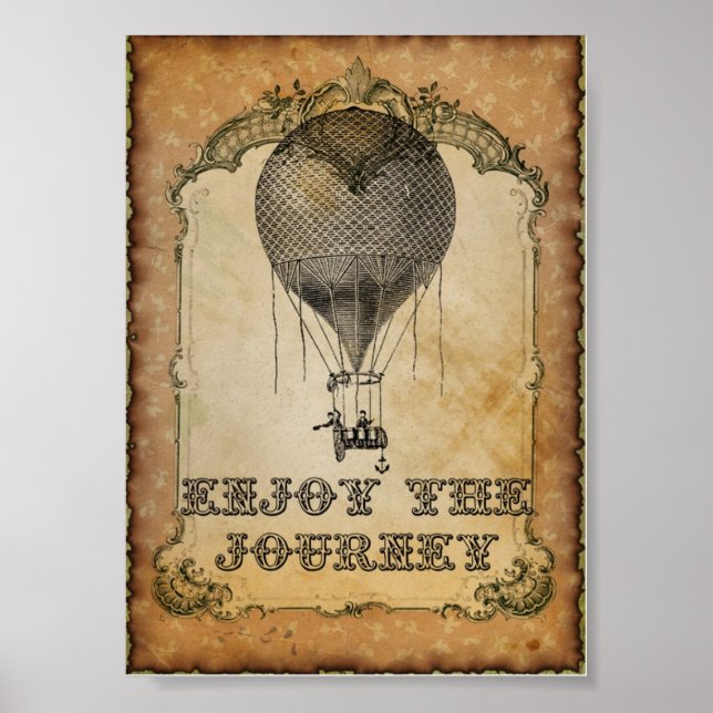 Poster Profitez du voyage (Devant)