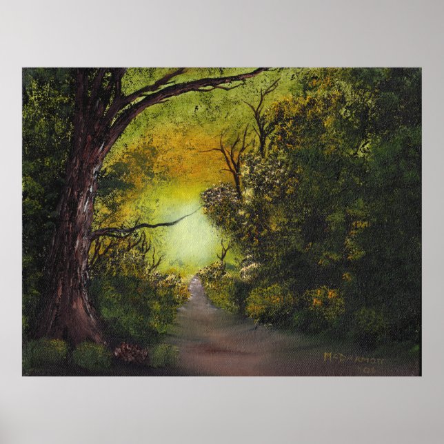 Poster Profonde Dans La Forêt (Devant)